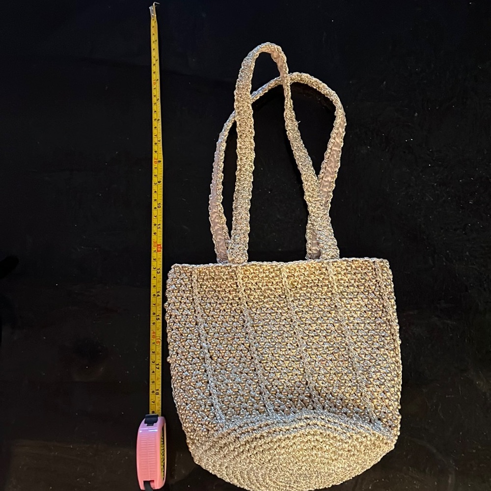Beaded gold Zara purse